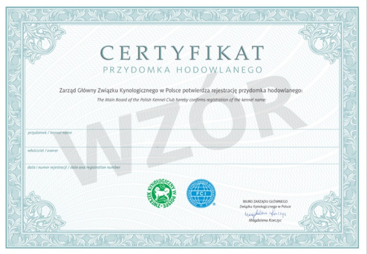 certyfikat
